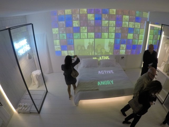 Multimedia brings a sensory experience @ Blank Hotel